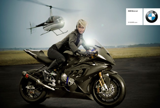 Экстравагантные фото мотоцикла BMW S1000RR